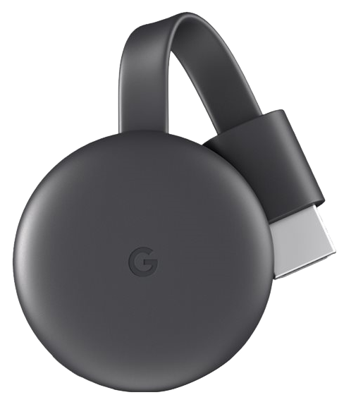 GOOGLE Chromecast - Mediaplayer (Schwarz)
