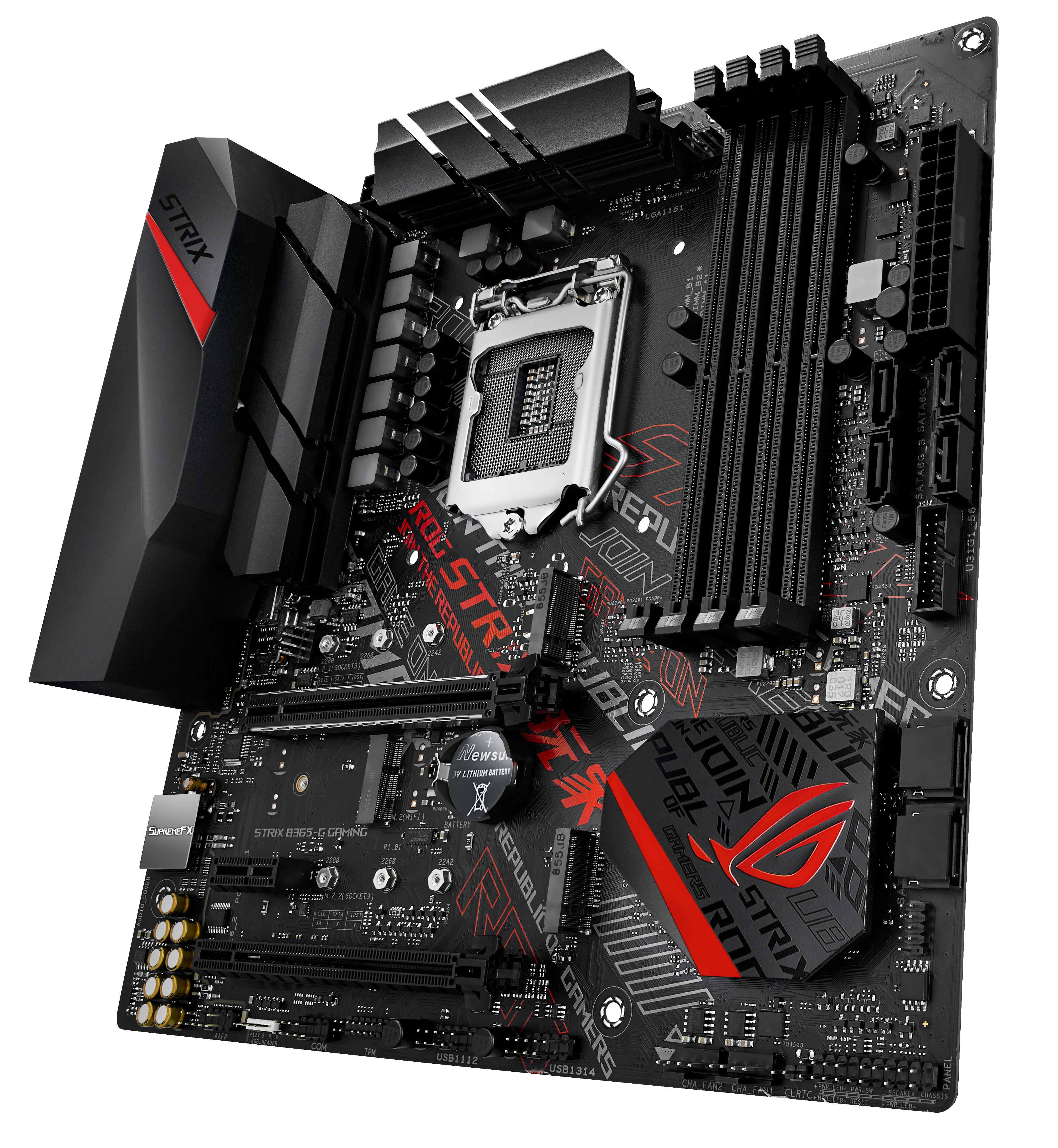 ASUS Rog Strix B365-G Mainboard Schwarz
