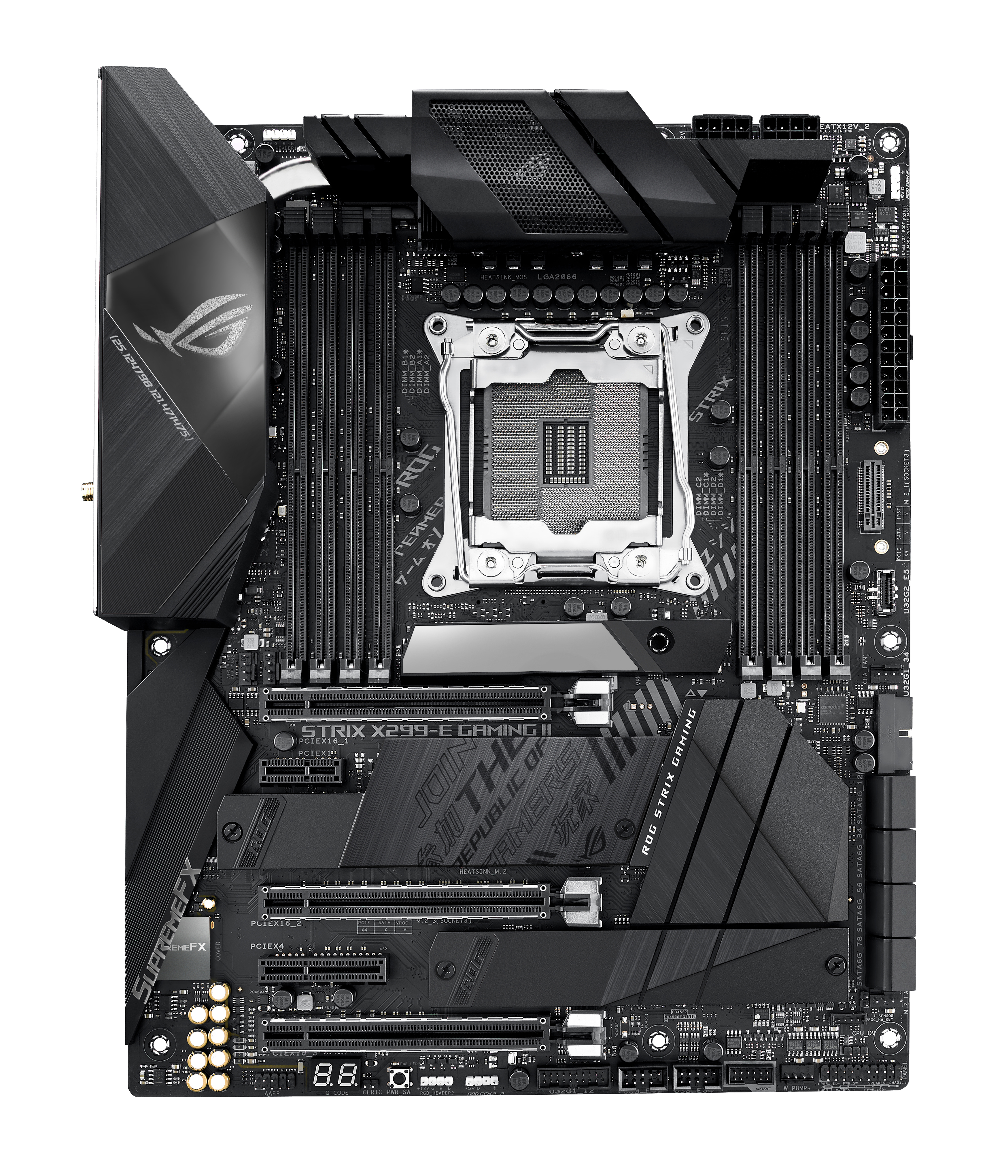 ASUS Rog Strix X299-E Gaming II Mainboard Schwarz