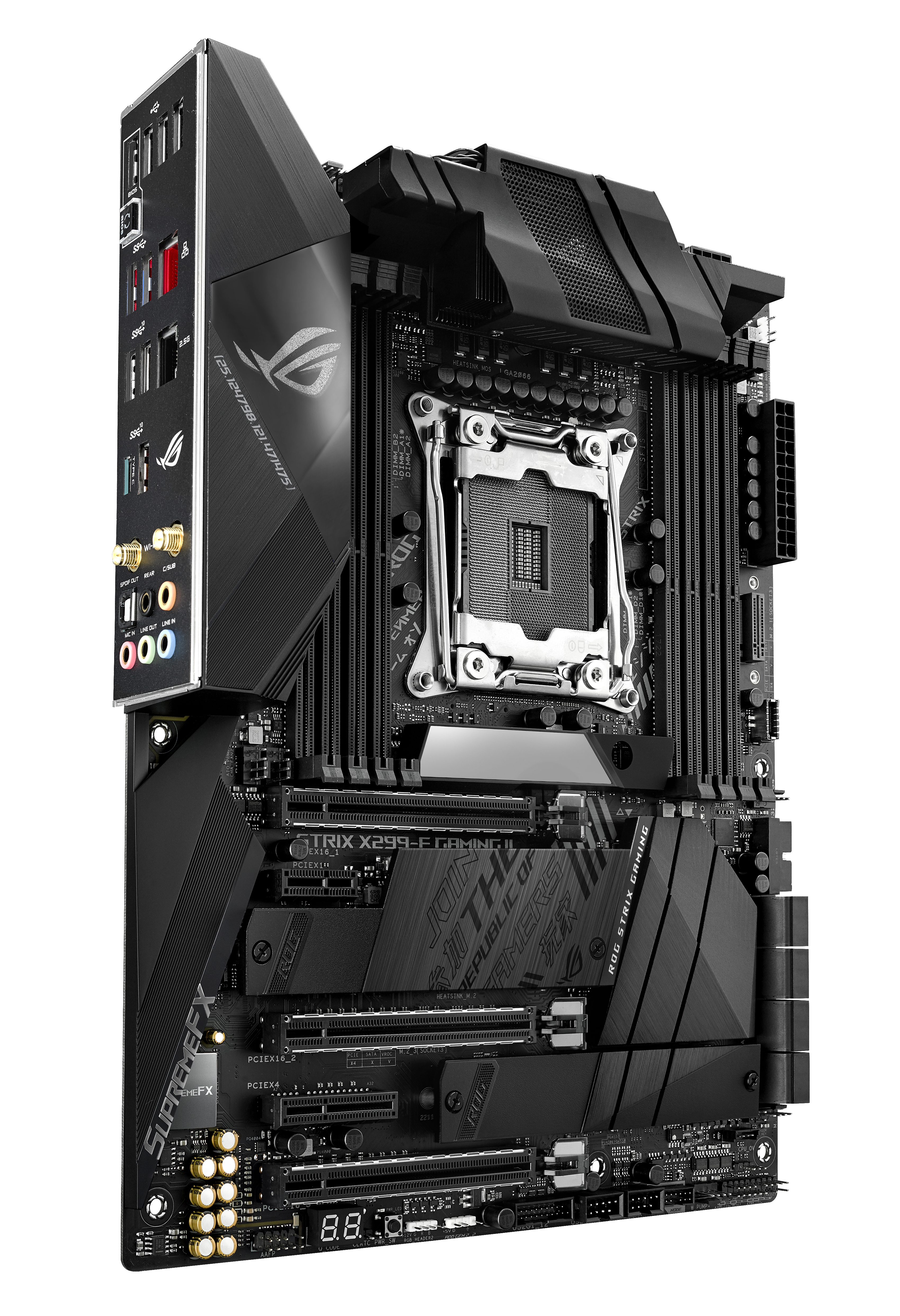 ASUS Rog Strix X299-E Gaming II Mainboard Schwarz