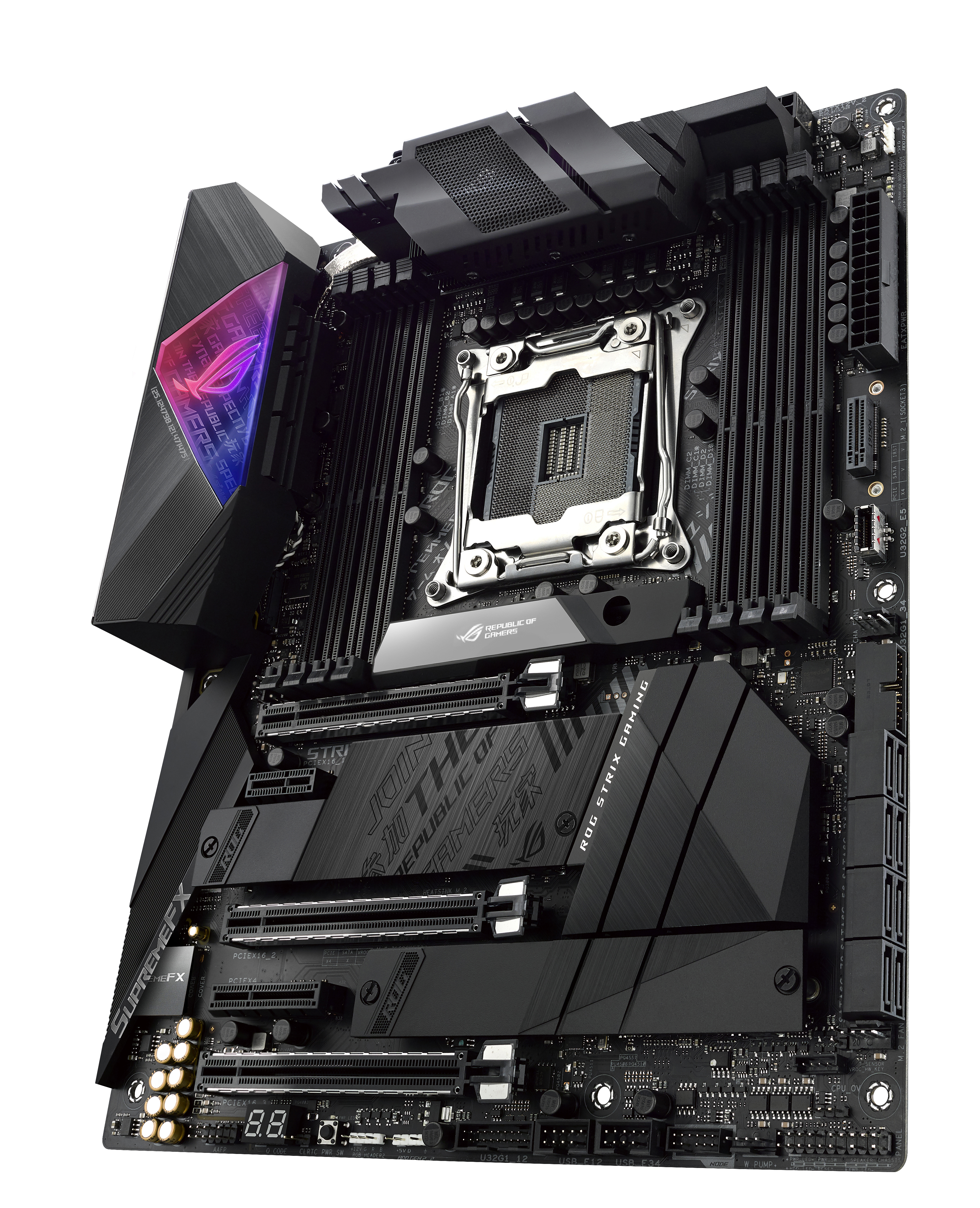 ASUS Rog Strix X299-E Gaming II Mainboard Schwarz