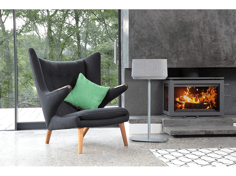 Soundxtra Support Sur Pied Pour Harman Kardon Citation 500 Argente Sdxhkc500fs1091