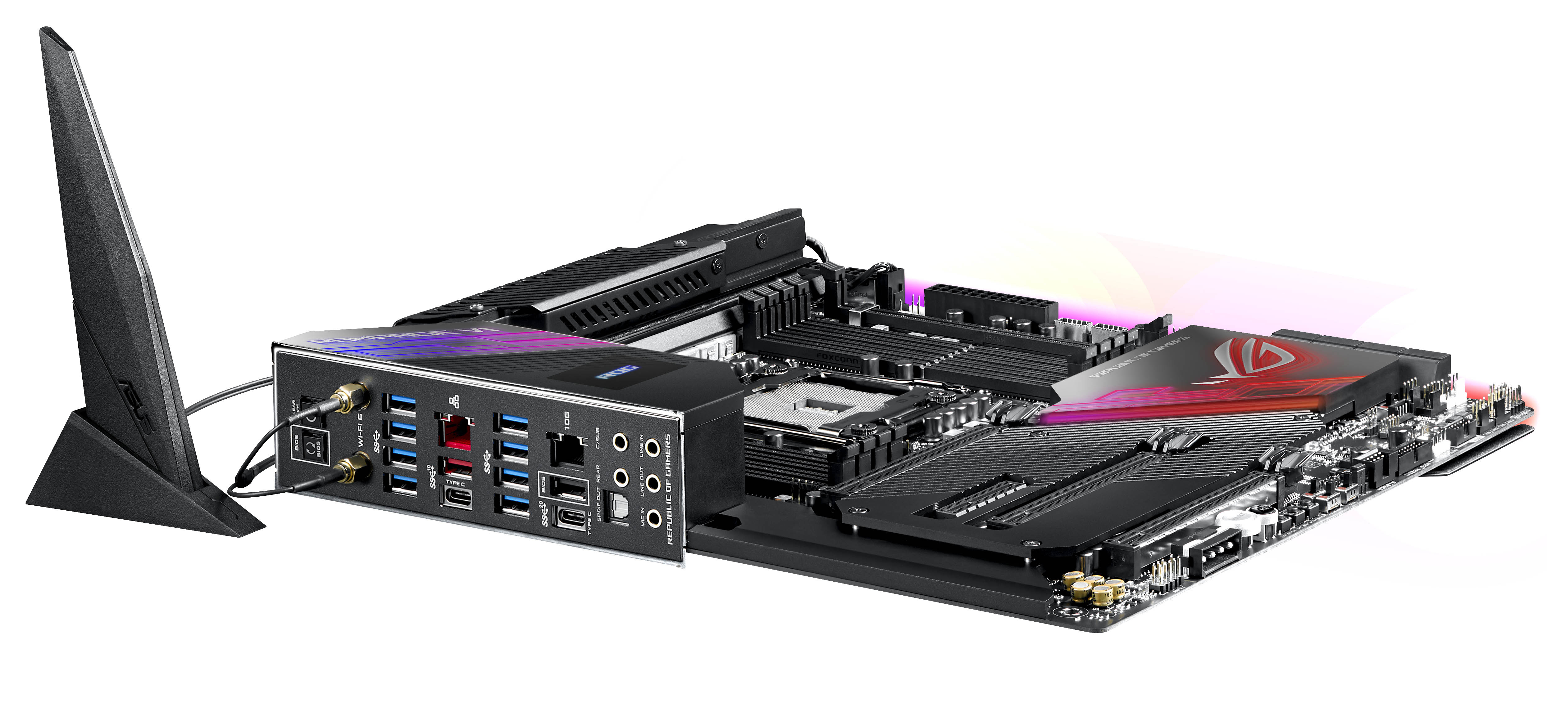 ASUS ROG Rampage VI Extreme Encore Mainboard Schwarz