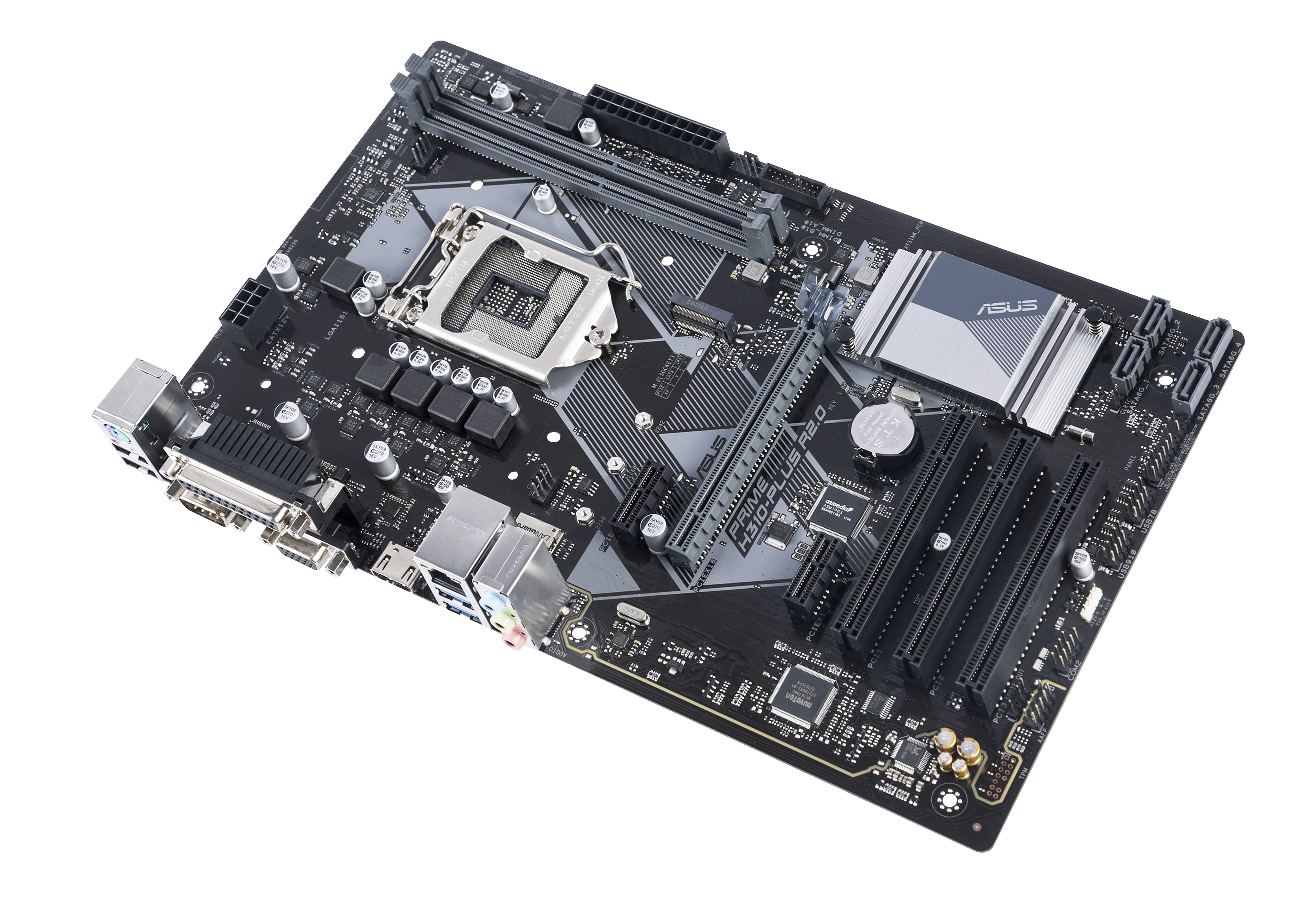 ASUS Prime H310-Plus Mainboard Schwarz