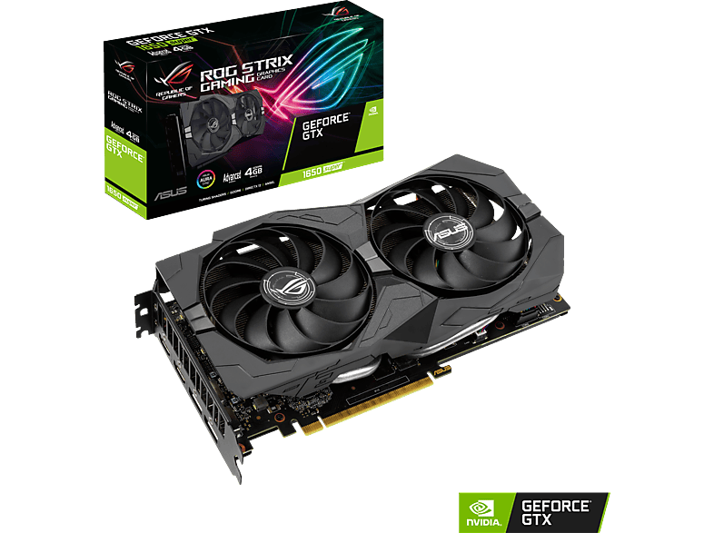 ASUS GeForce® GTX 1650 SUPER™ Rog Strix Gaming Advanced 4GB (90YV0E11 ...