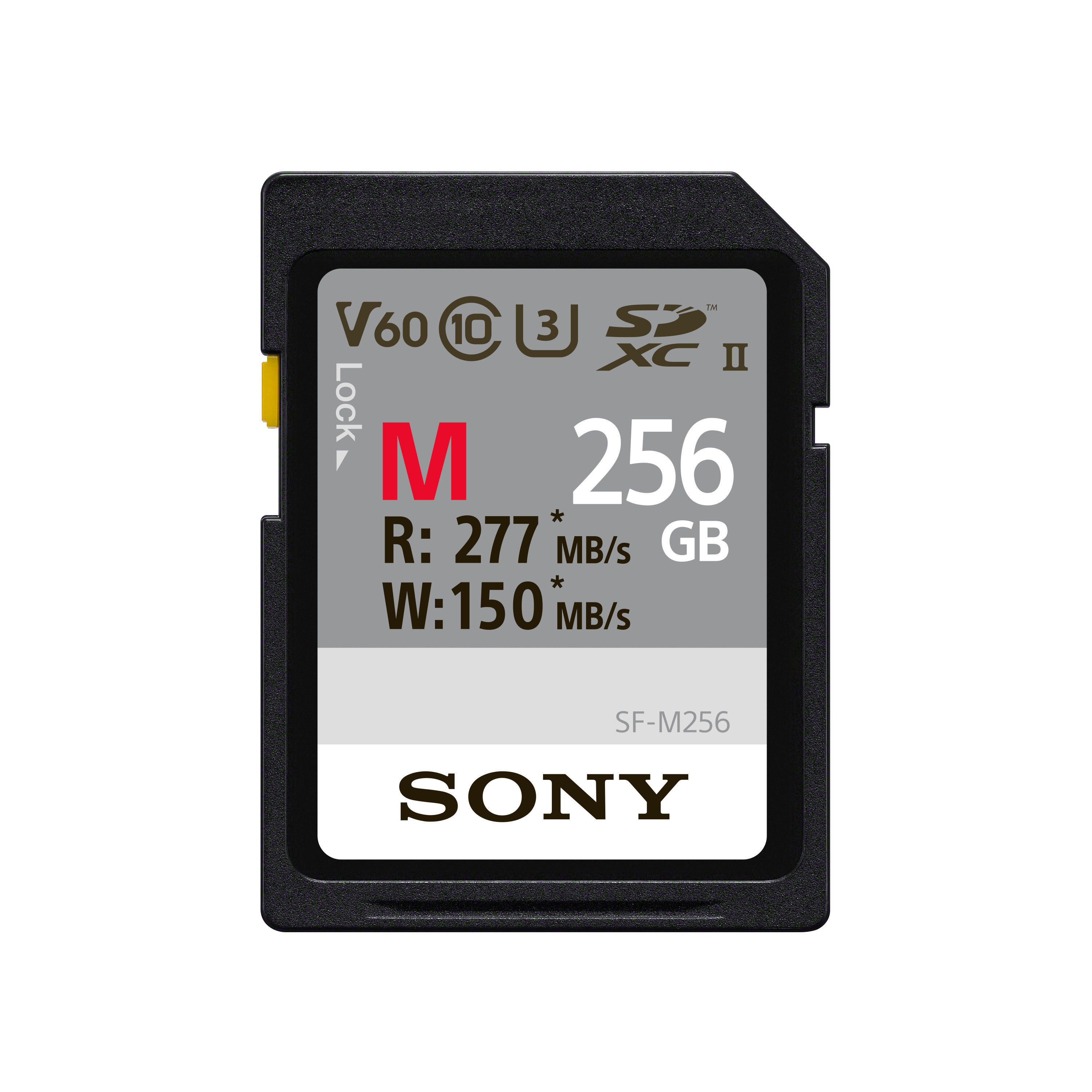 SONY SF-M256 Class Speicherkarte, UHS-II 256 GB, U3, 10 MB/s SDXC 277