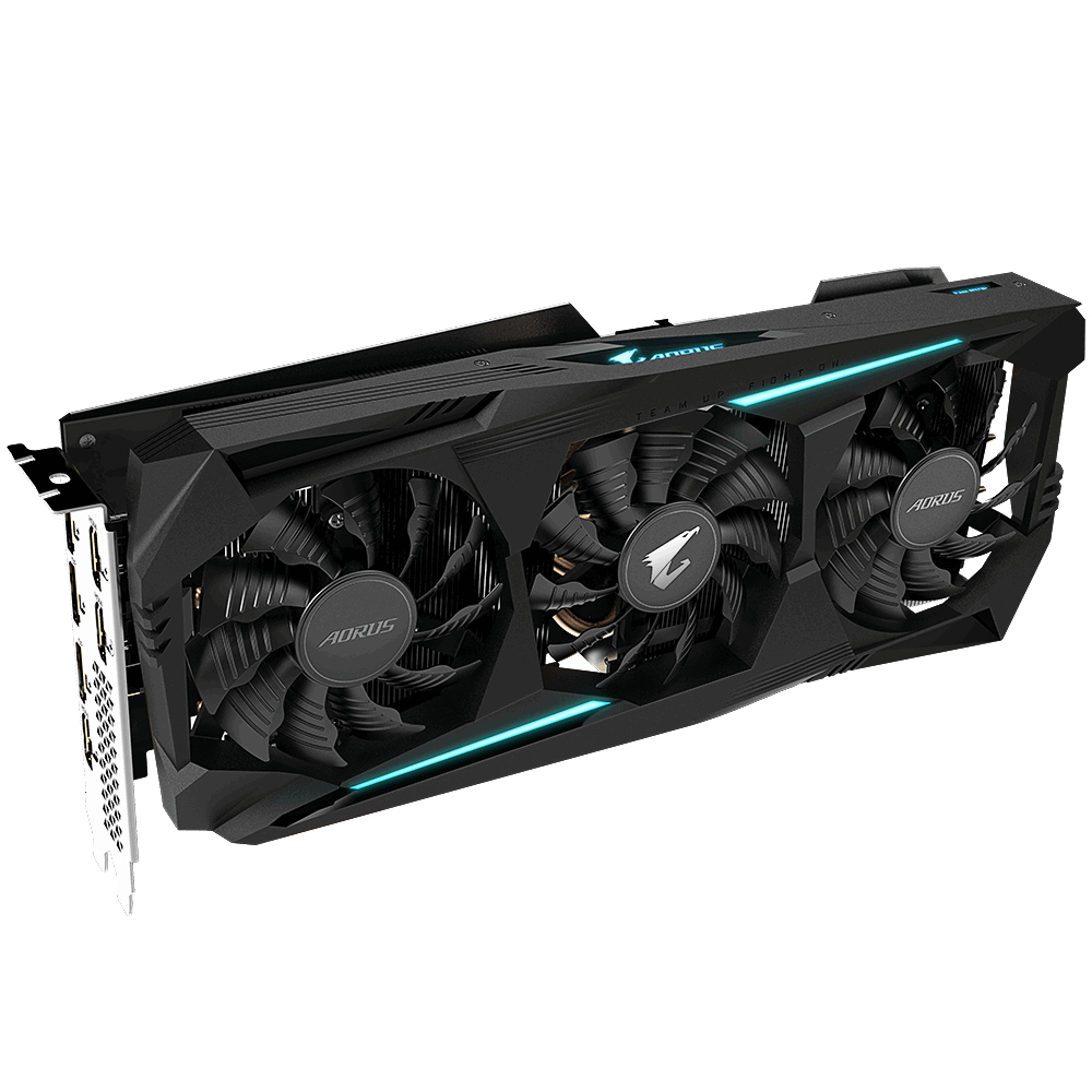 GIGABYTE Radeon™ RX 5700 XT Aorus 8GB (GV-R57XTAORUS-8GD) (AMD, Grafikkarte)