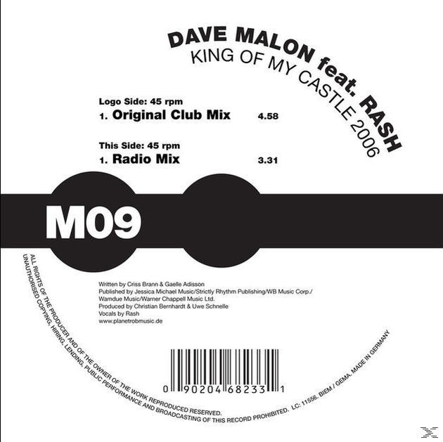 Dave Malon, Rash - King Of My Castle 2006  - (Vinyl)