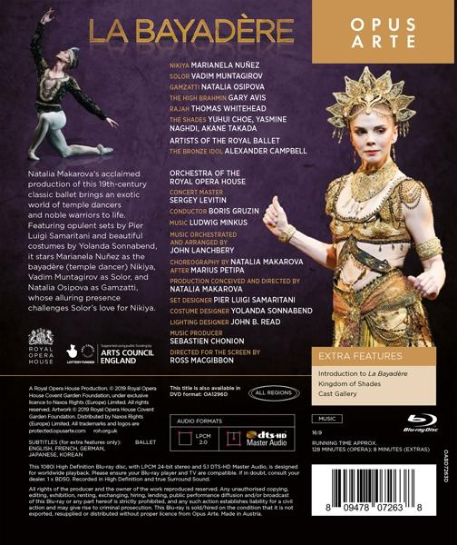 Nuñez,Marianela/Osipova,Natalia/Muntagirov,Vadim/+ (Blu-ray) - La - Bayadère