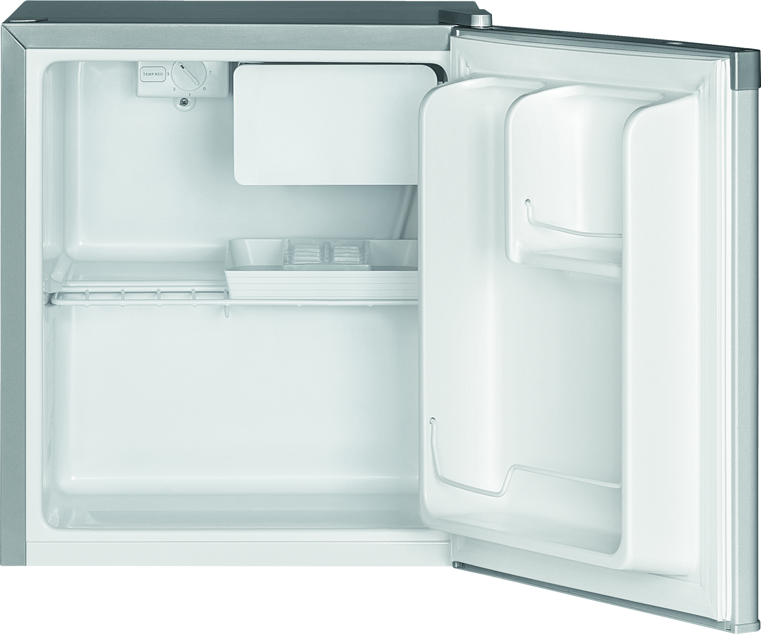 BOMANN KB 389 Kühlschrank (43 l, E, 510 mm hoch, Silber)