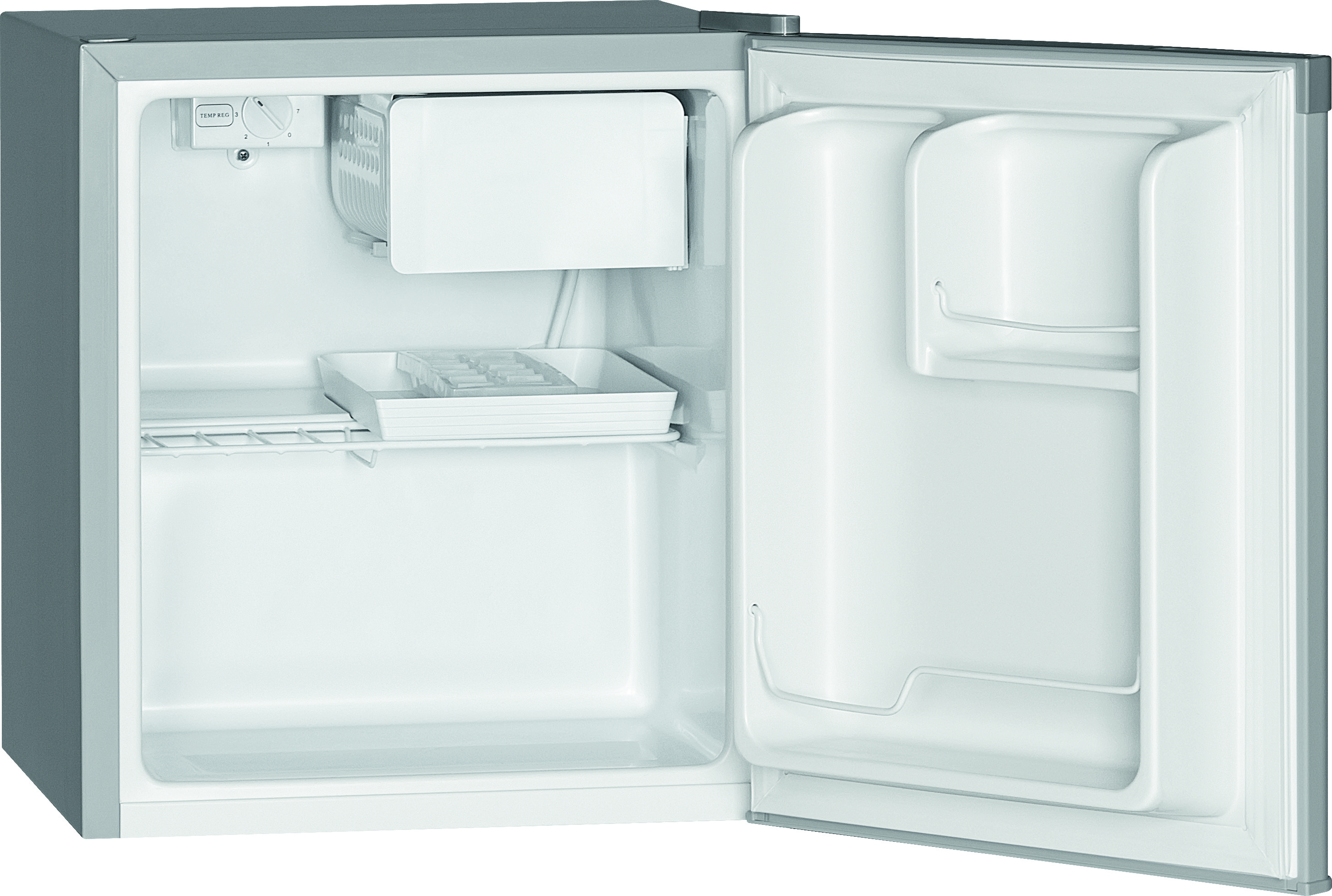 BOMANN KB 389 Kühlschrank (43 l, E, 510 mm hoch, Silber)