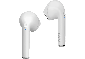 SBS Twin - Auricolari True Wireless (In-ear, Bianco)