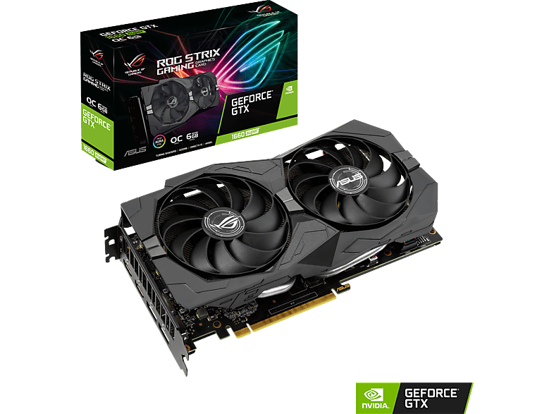 OC Grafikkarte) (90YV0DW0-M0NA00) GTX Gaming Rog Geforce® 1660 Strix 6GB SUPER™ (NVIDIA, ASUS