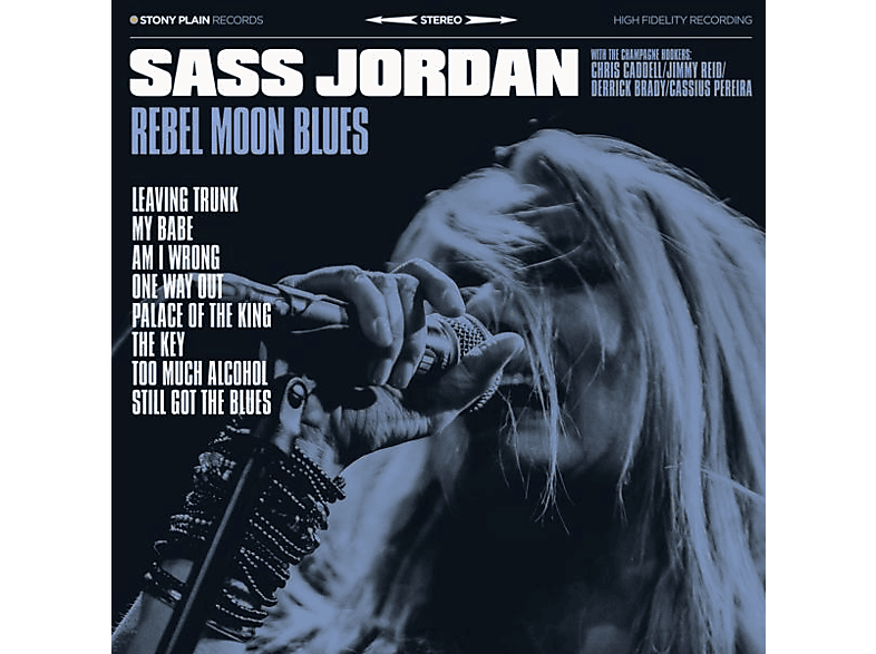 Sass Jordan - Rebel Moon Blues  - (CD)