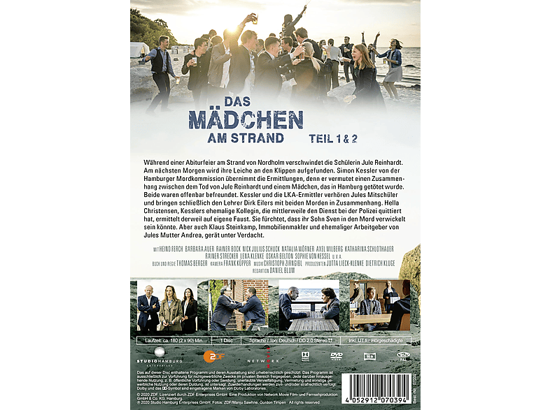Thumbnail - Das Mädchen am Strand DVD