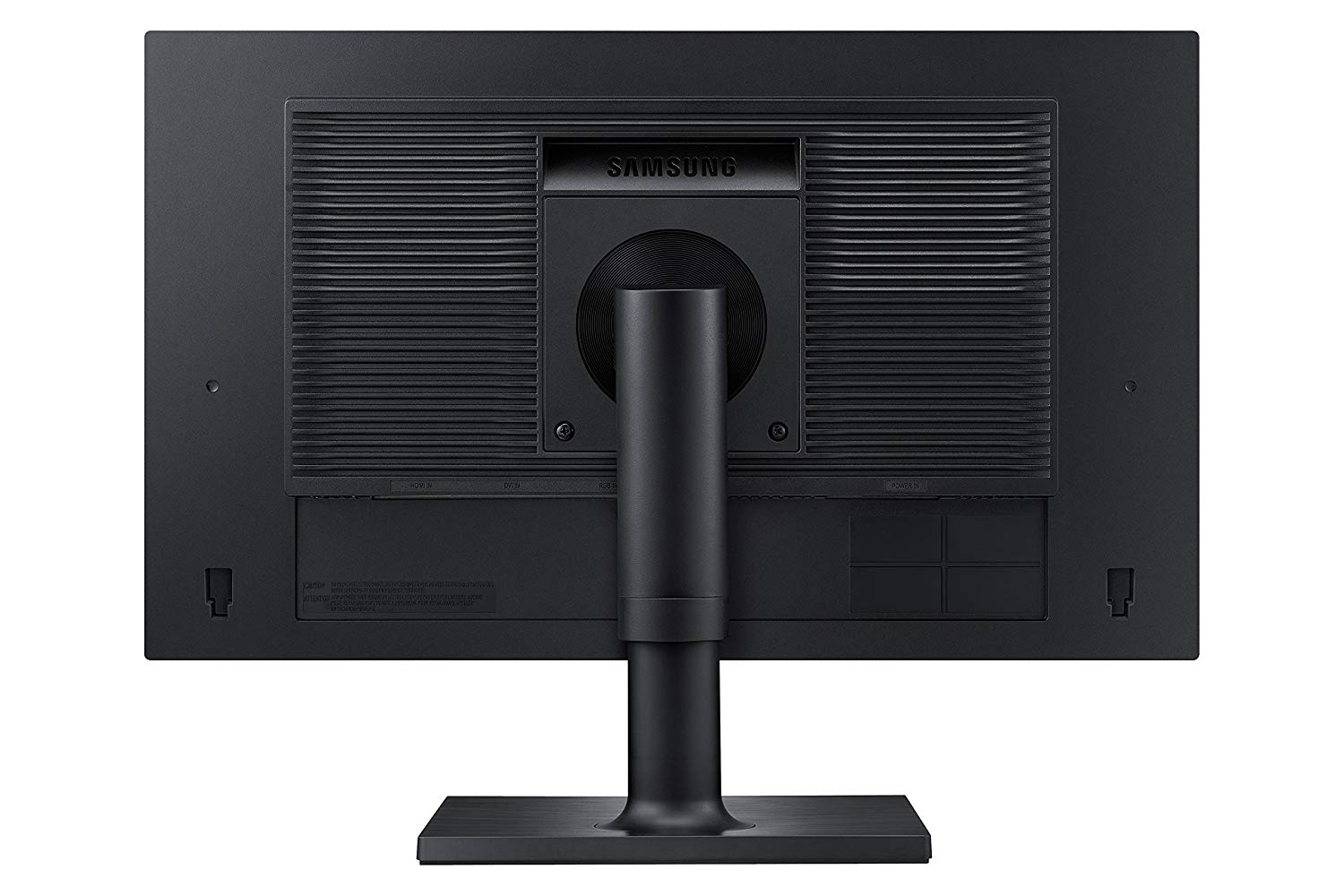 Monitor - Samsung S22E450F, 21.5", Full HD, 5 ms, DVI-D, HDMI, 2xUSB, 250 cd/m², Altura regulable, Negro