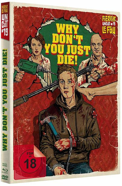 Mediabook Just You Die! Don\'t - Why LTD. (Uncut) Blu-ray