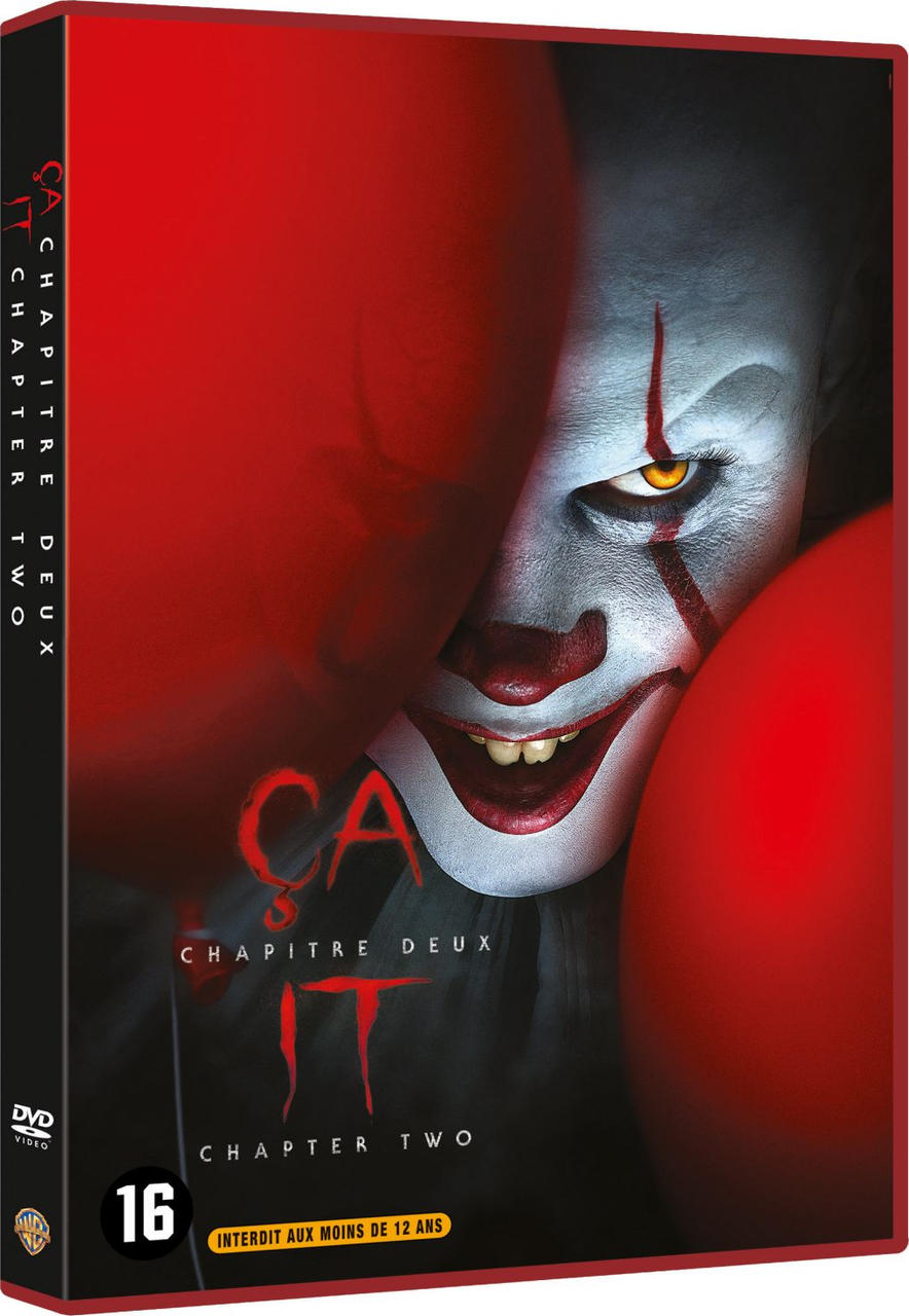 Pennywise de clown met rode ballonnen uit de film It Chapter Two.