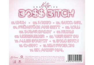 Katja Krasavice - Bo$$ Bitch  - (CD)
