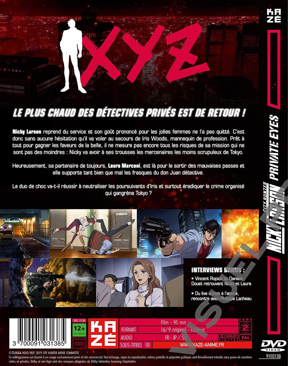 Nicky Larson: Private Eyes - DVD
