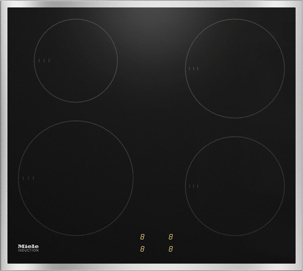 MIELE H2265-1I + KM 7001 FR I ACTIVE, Einbauherdset (Induktionskochfeld, A+, 76 l)