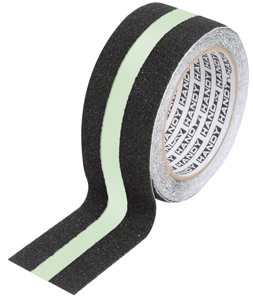 HANDY 11088C Csúszásmentes ragasztószalag, 5m x 50mm, fekete/foszforeszkáló