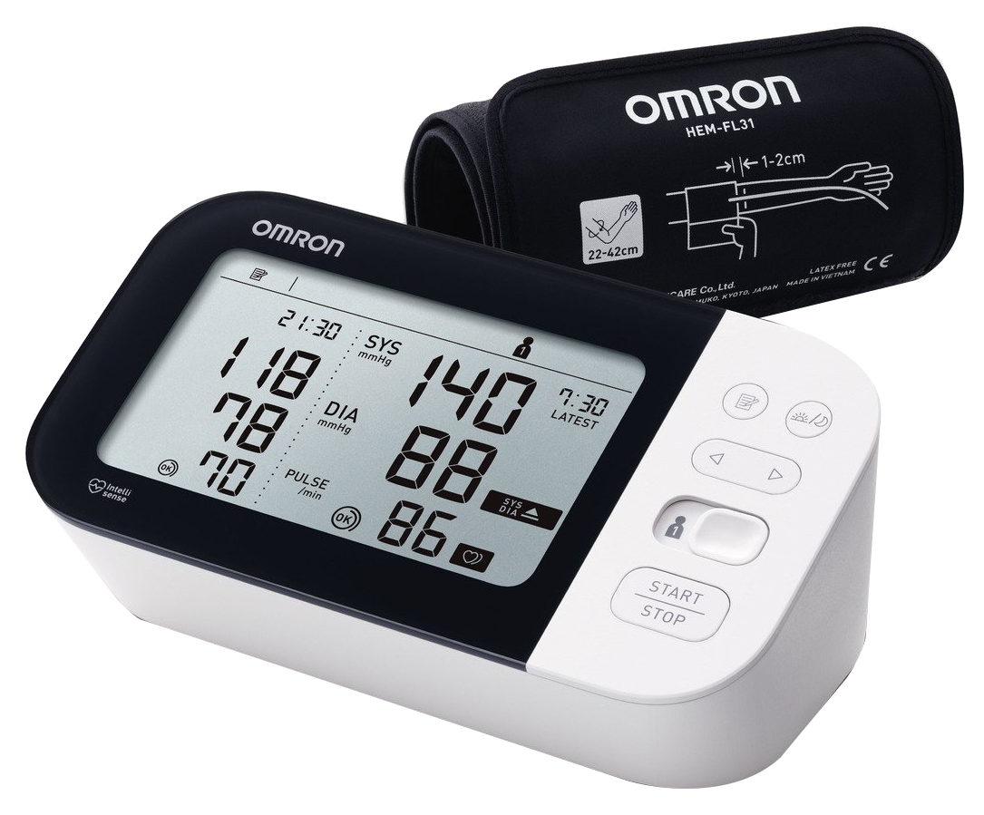 OMRON M7 Intelli IT Intellisense felkaros okos- vérnyomásmérő