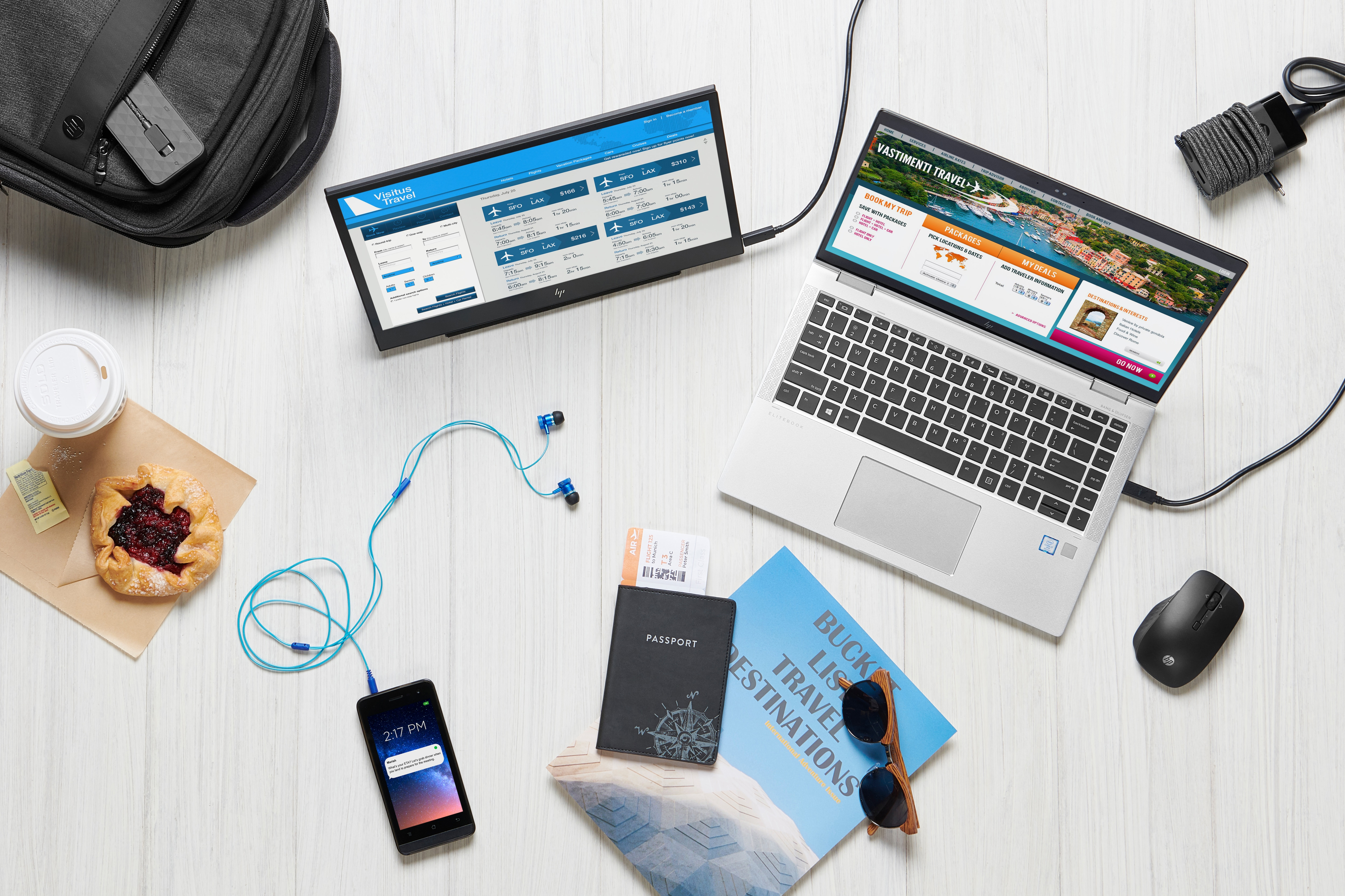 HP - B2B USB-C Mini, HP, x2 1012 G2 Tablet, x2 612 G2 Tablet, ProBook 470 G5, HP ProBook 450 G5, HP ProBook 440 G5, HP ProBook 430 G5, HP Elitebook x360; HP ChromeBook 13 G1, HP EliteBook x360 1020 G2, HP EliteBook Folio G1, HP EliteBook 1040 G4, Schwarz