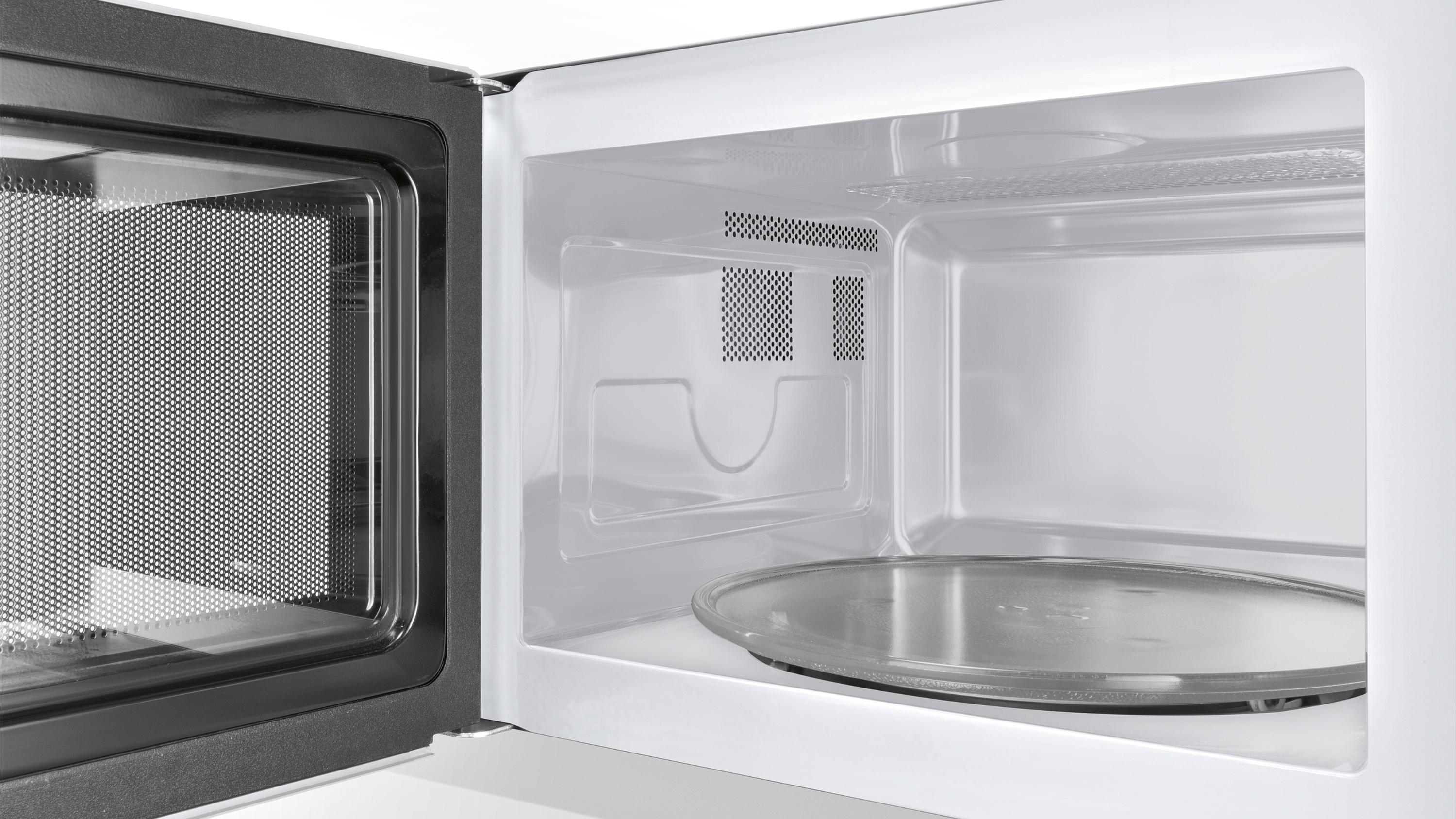 SIEMENS Mikrowelle HF15M541 Mikrowelle (800 Watt, Freistehend, , Edelstahl)