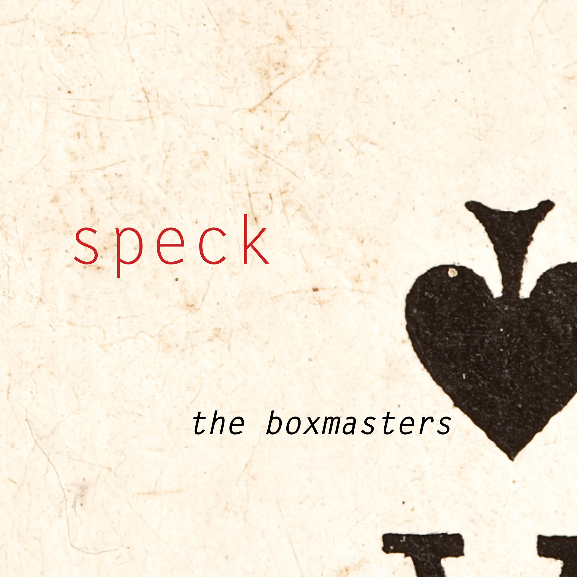 The Boxmasters - Speck (LP)  - (Vinyl)