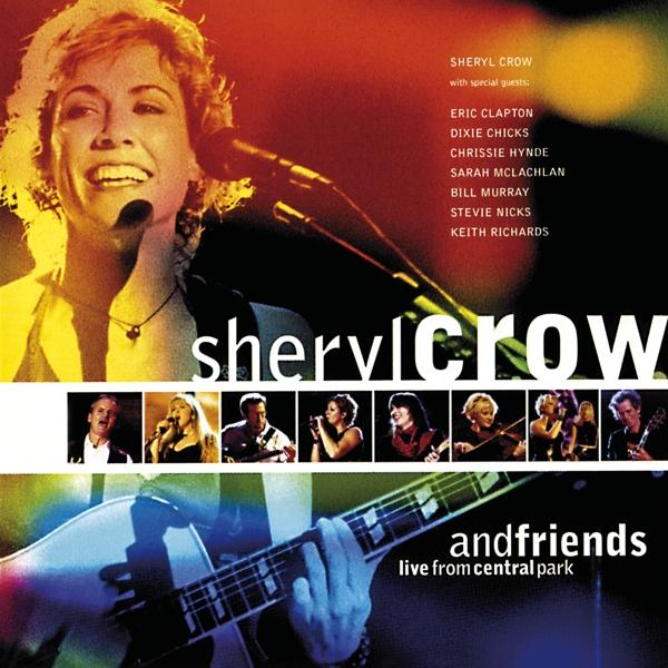 Albumhoes voor Sheryl Crow and Friends. Toont Sheryl Crow die zingt met andere artiesten.