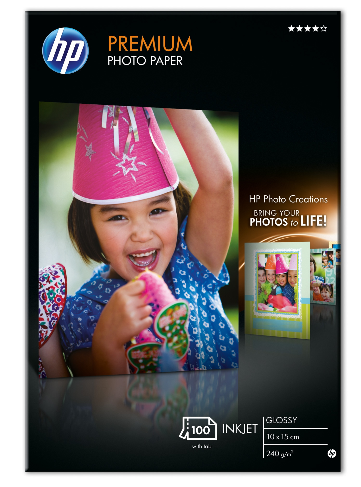 Papel Foto Todos Formatos - HP, Q 8032 A-PAPER/PHOTO-PREMIUM 10X15