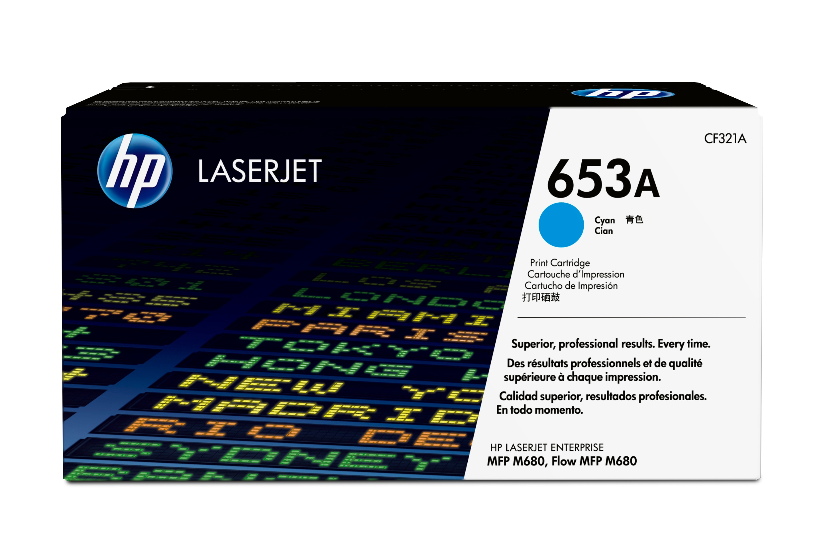 Tóner - HP, CF321A 653ACYANLASERJETRIDGE