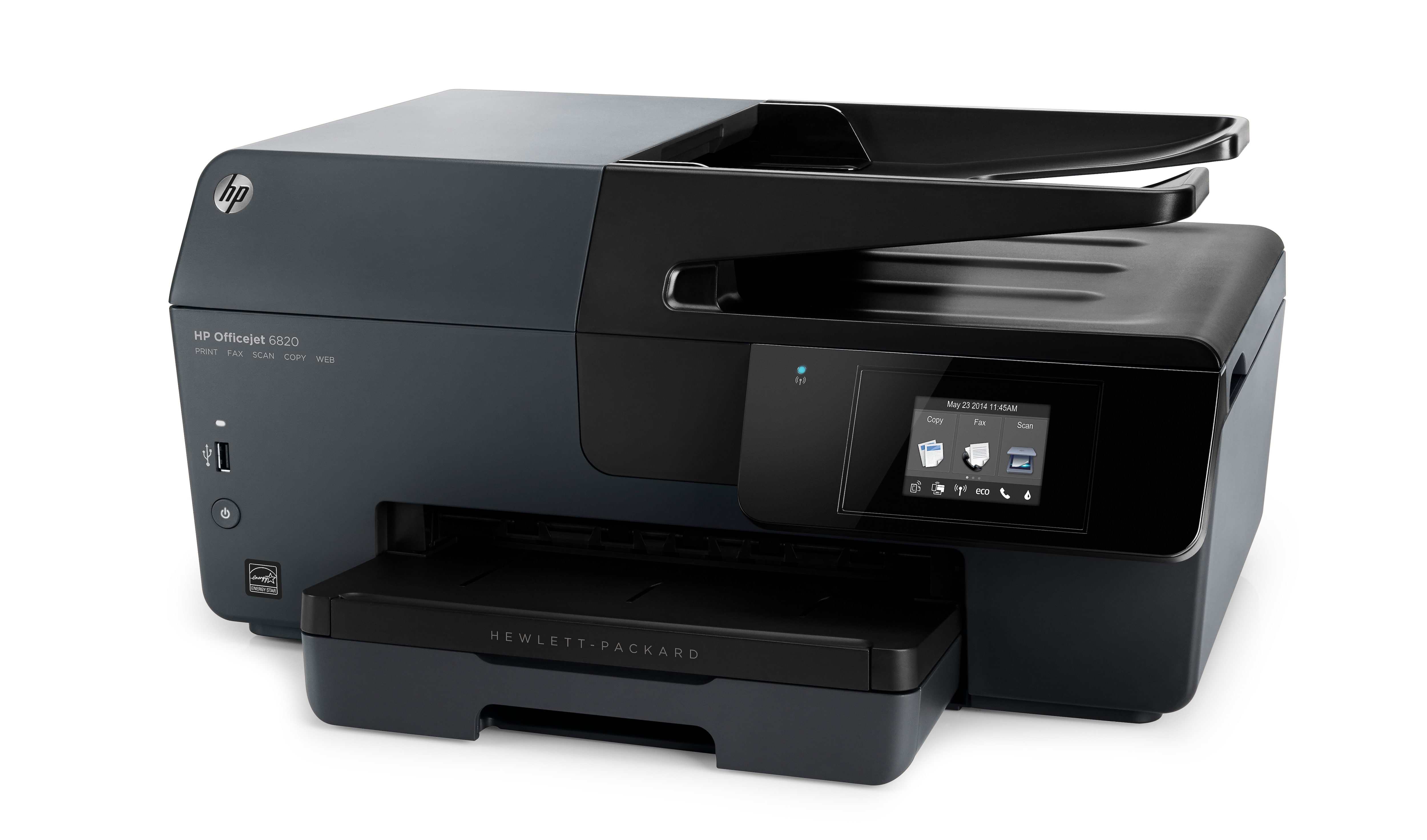 Impresora Multifunción - HP OfficeJet 6820 con WiFi, Doble cara automática, Scanner y Fax