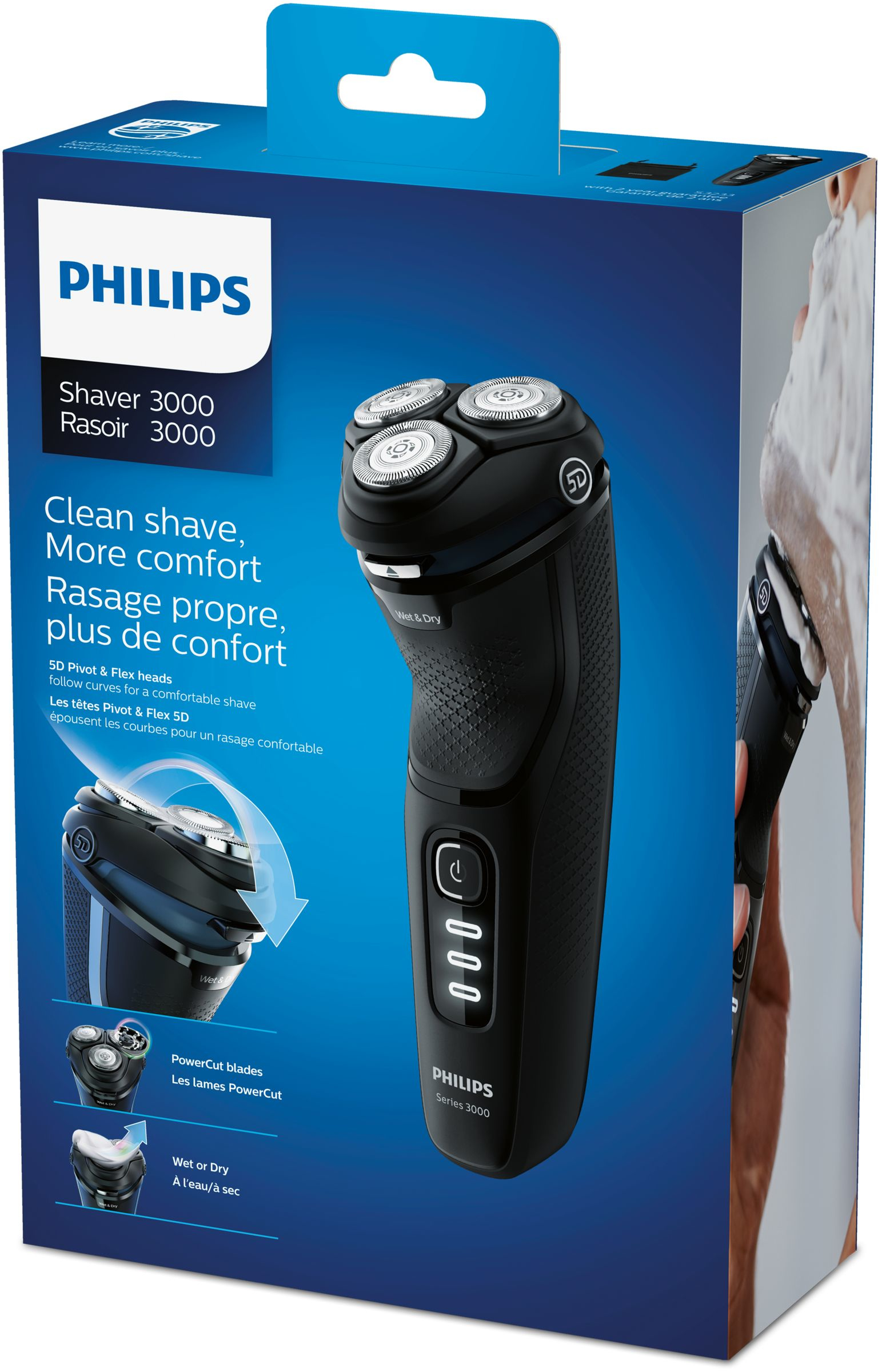 PHILIPS Rasoir Series 3000 (S3233/52)