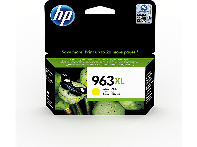 Cartouche d'encre jaune HP 963XL