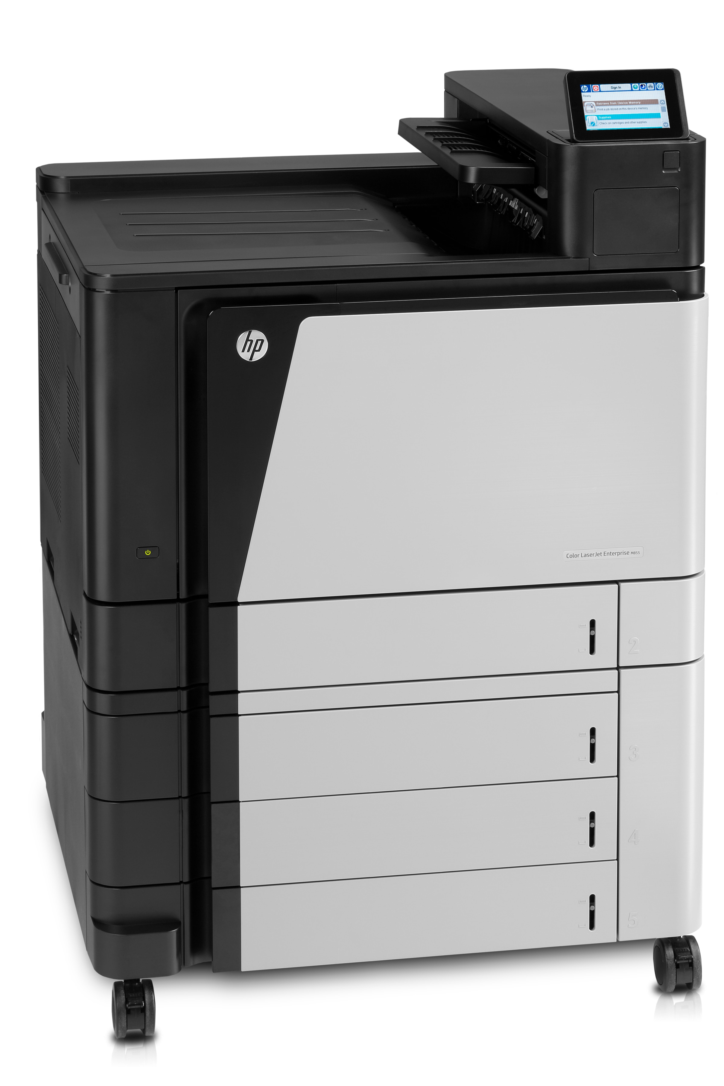 HP LaserJet M855xh