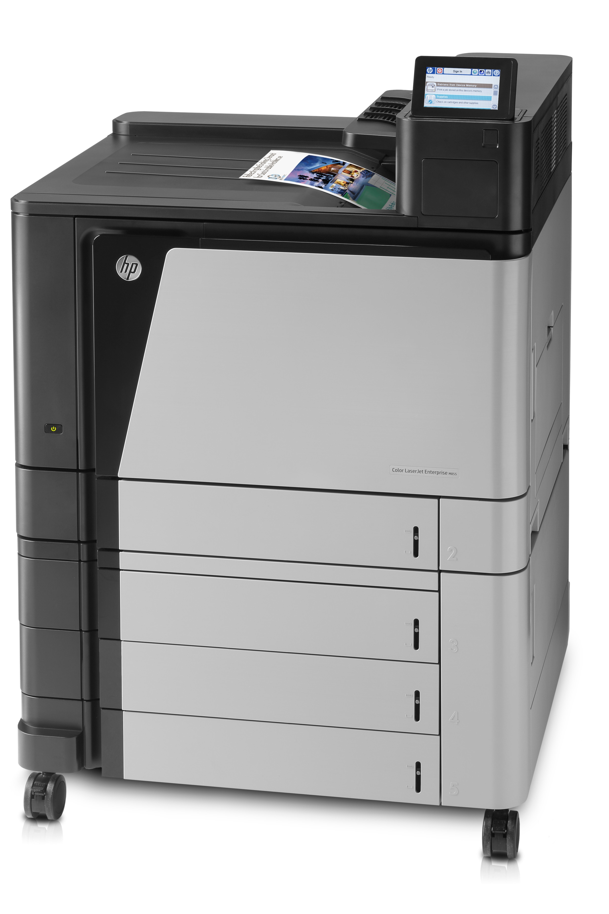HP LaserJet M855xh