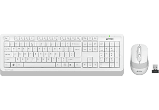 A4 TECH FG1010 2.4G Q FN-MM Klavye + Mouse Set 2000D Beyaz
