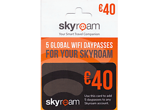 SKYROAM Prepaid Daypass Card - Pass giornalieri 5-pack