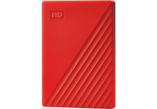 WD MY PASSPORT 2TB 2019 Harici Harddisk Kırmızı