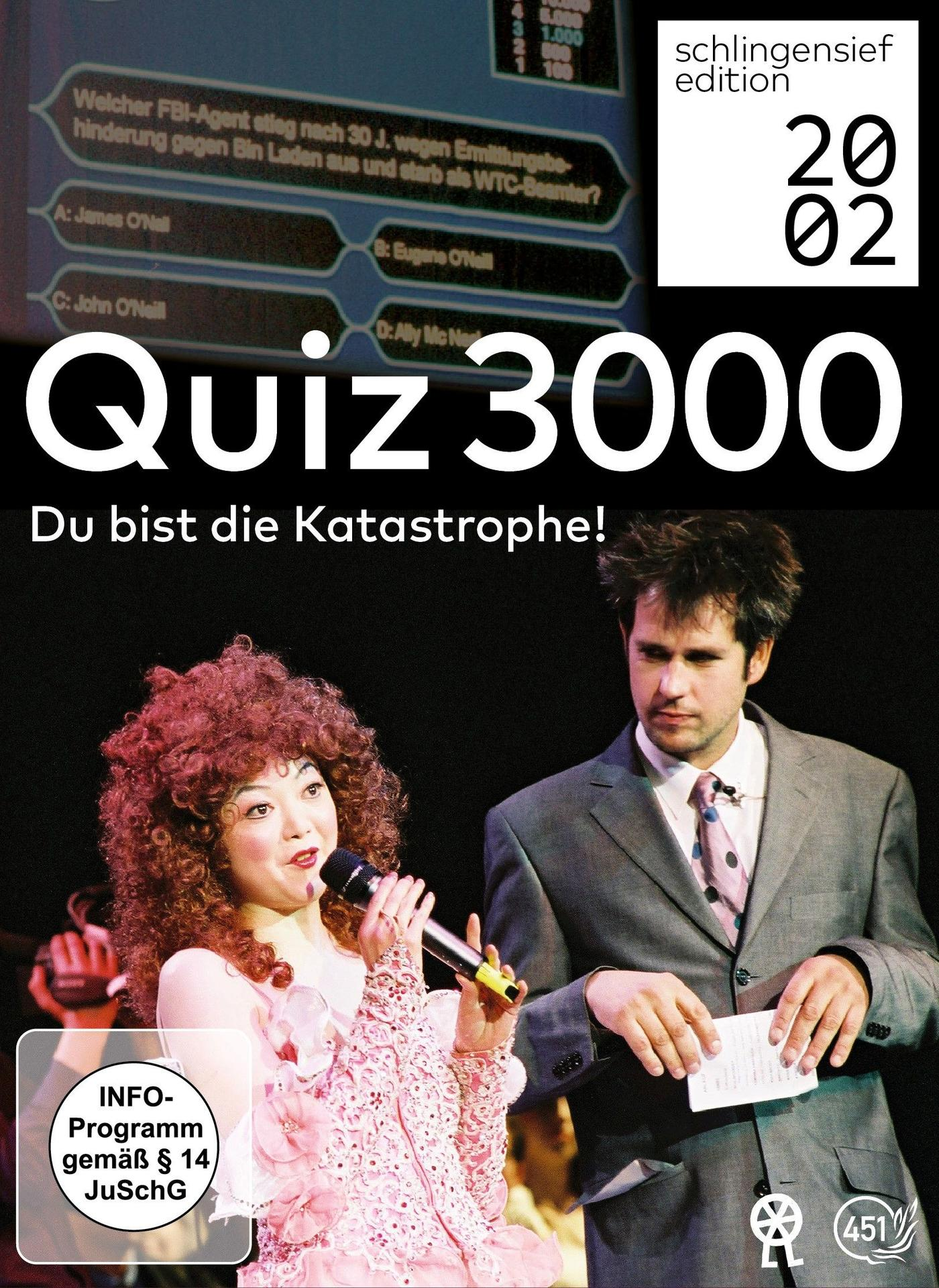 3000-Du (2 DVDs) Katastrophe! bist Quiz DVD die
