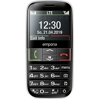 EMPORIA ACTIVE - Mobiltelefon (Schwarz/Silber)