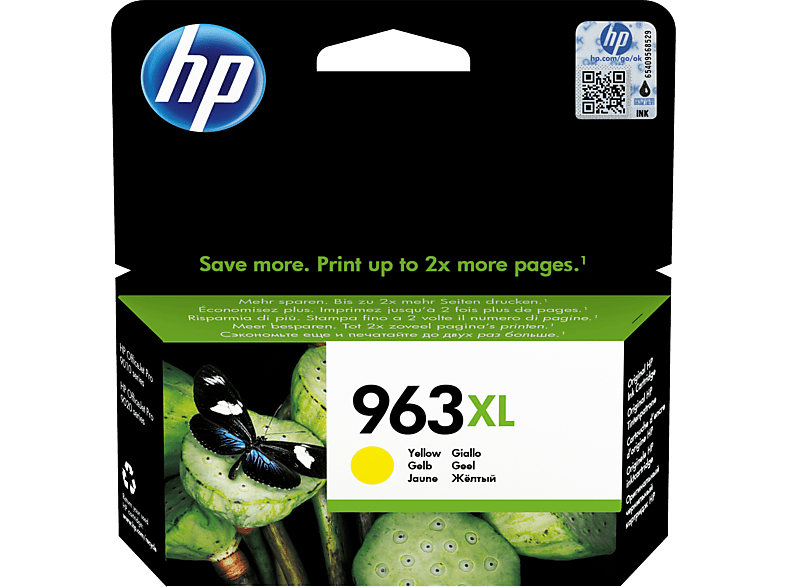 HP 963XL Tintenpatrone Gelb (3JA29AE)