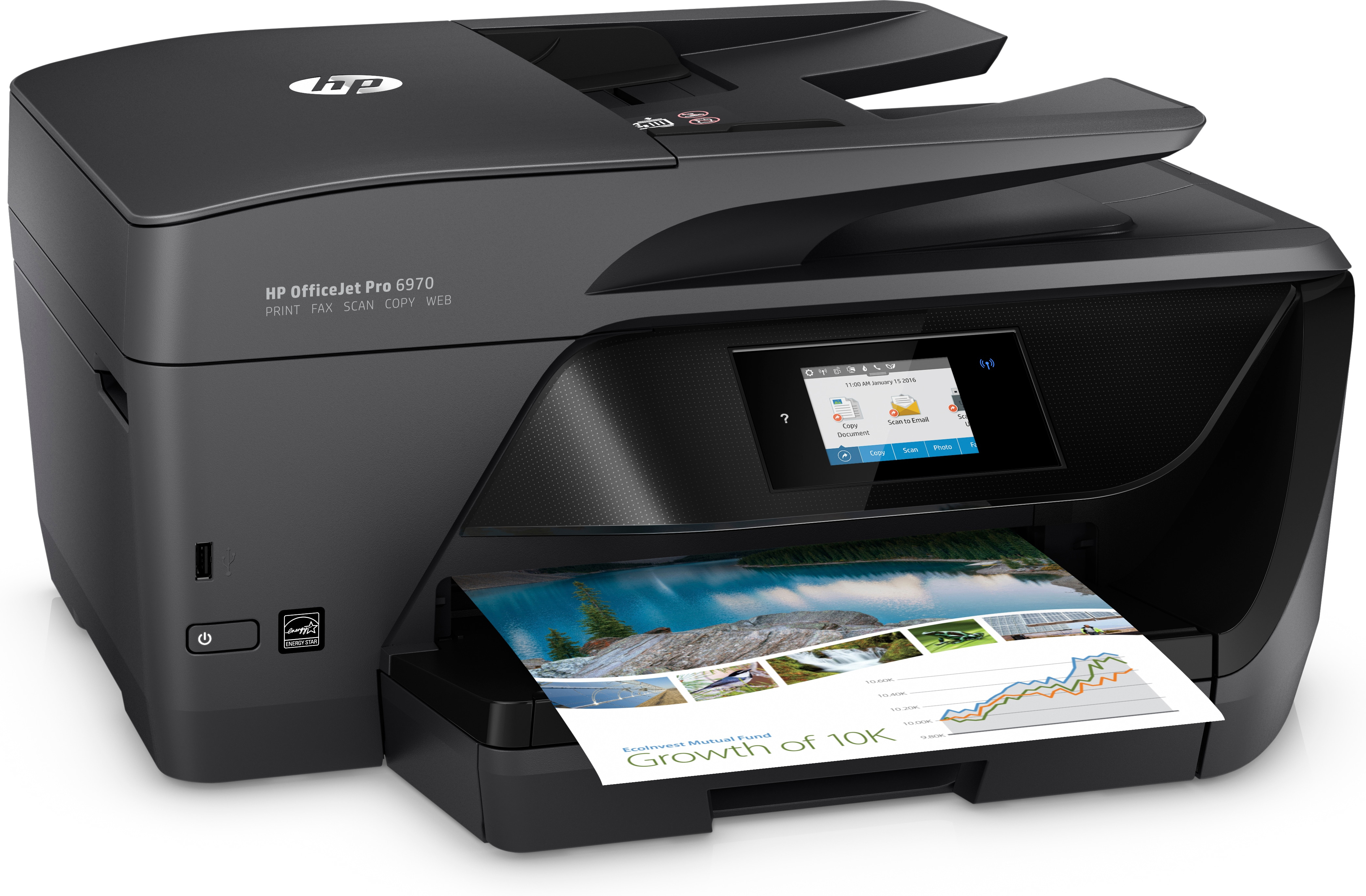 HP OfficeJet Pro 6970  (Instant Ink) 4-in-1 Multifunktionsdrucker