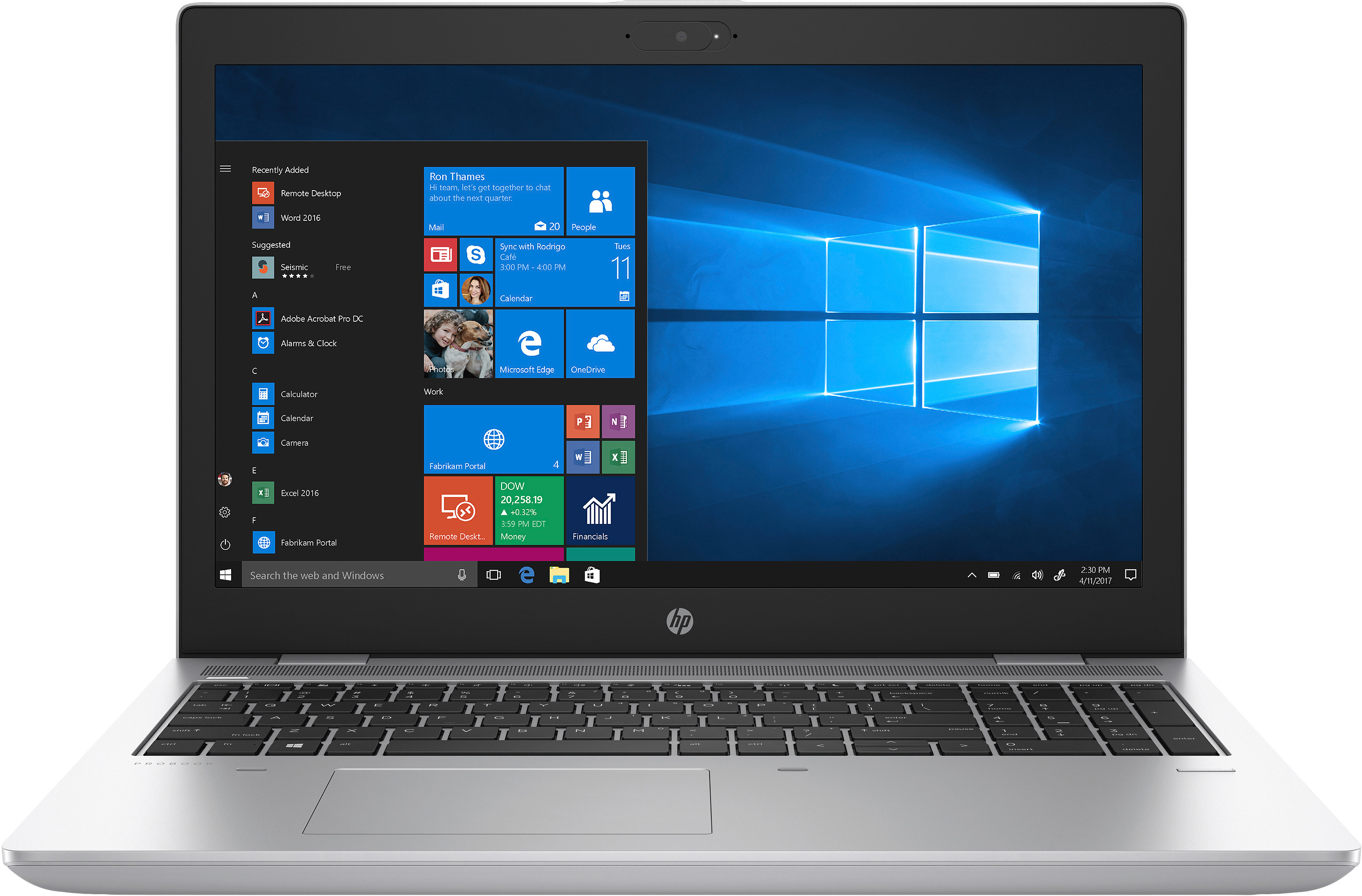 HP - B2B ProBook 650 G4 - 15,6 Zoll - Intel® Core™ i5 i5-8250U - 8 GB - 256 GB