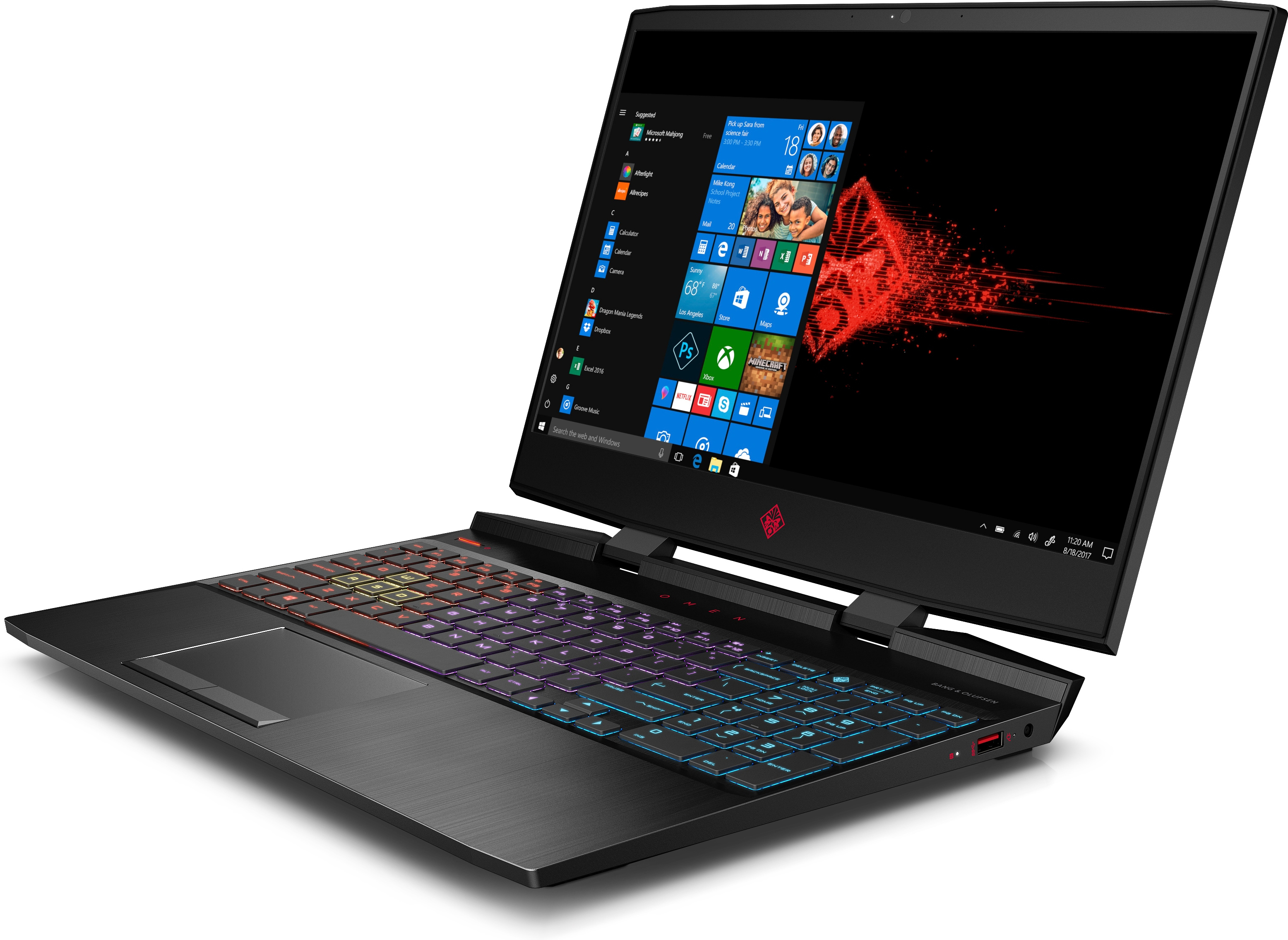 HP OMEN 15-DC1300NG - 15,6 Zoll - Intel® Core™ i5 i5-8300H - 16 GB - 256 GB - NVIDIA GeForce RTX™ 2060 - Windows 10 Home (64 Bit)