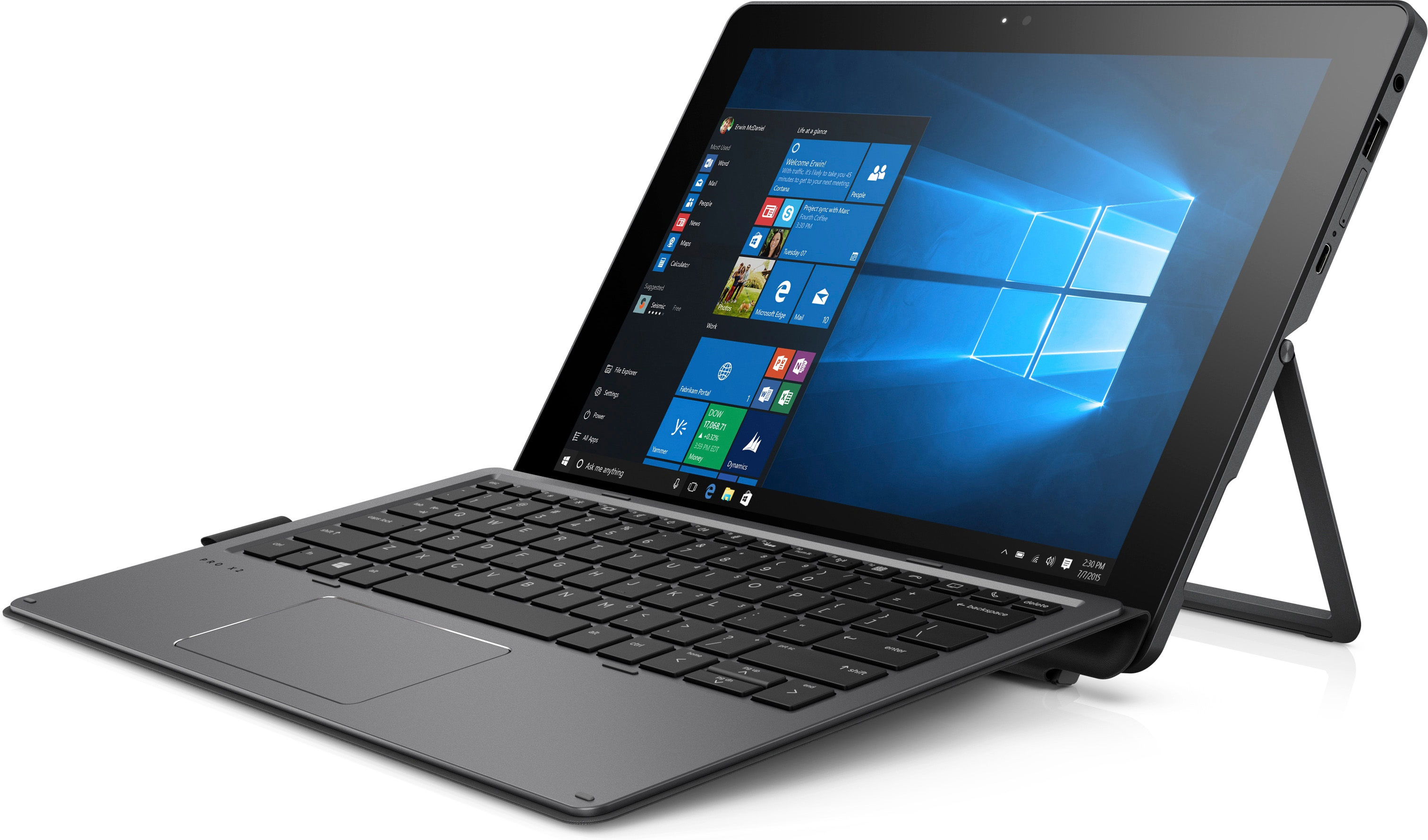 HP - B2B Pro x2 612 G2 - 12 Zoll - Intel® Core™ i5 i5-7Y54 - 8 GB - 256 GB