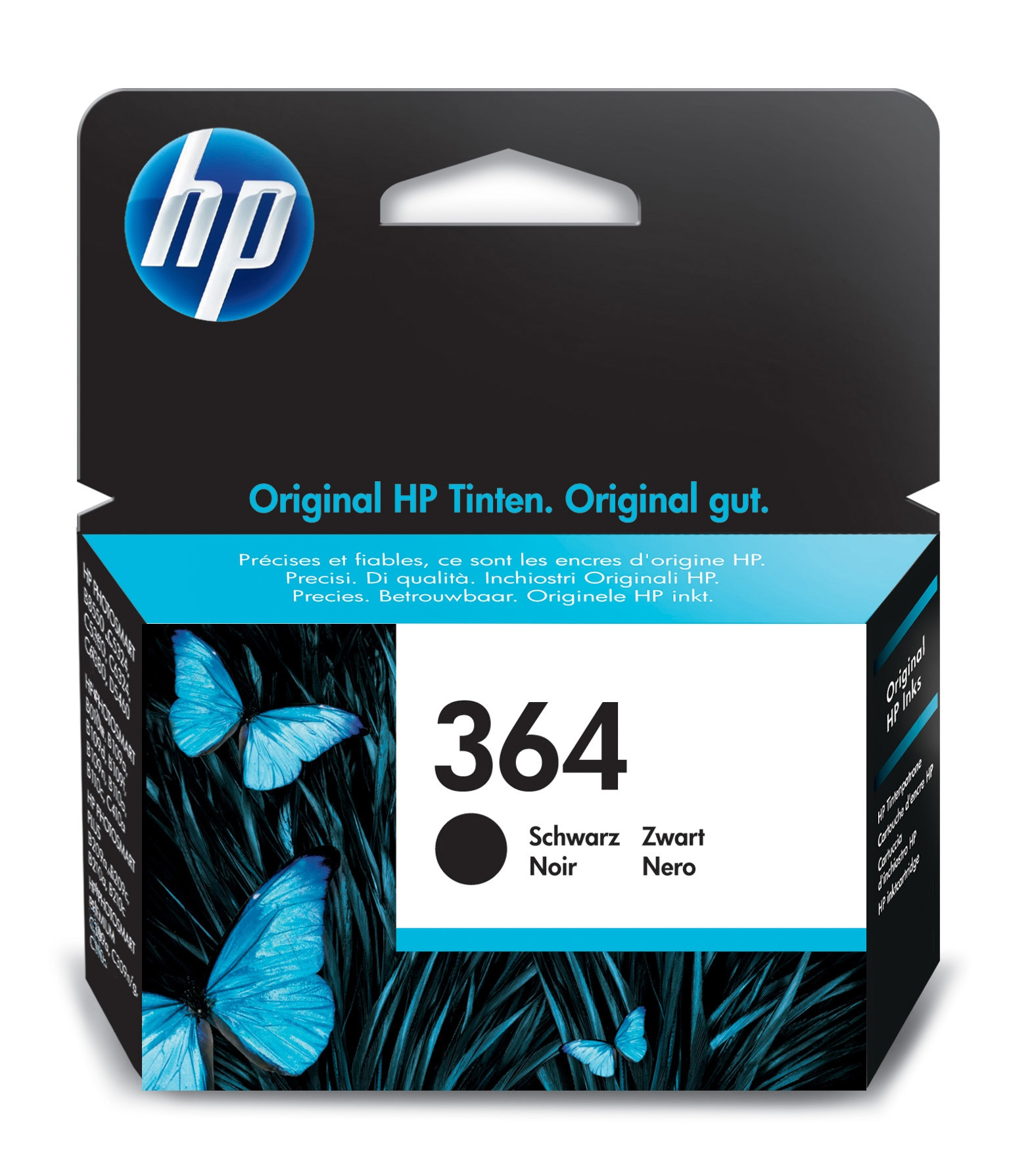 HP 364 Tintenpatrone Schwarz (CB316EE)