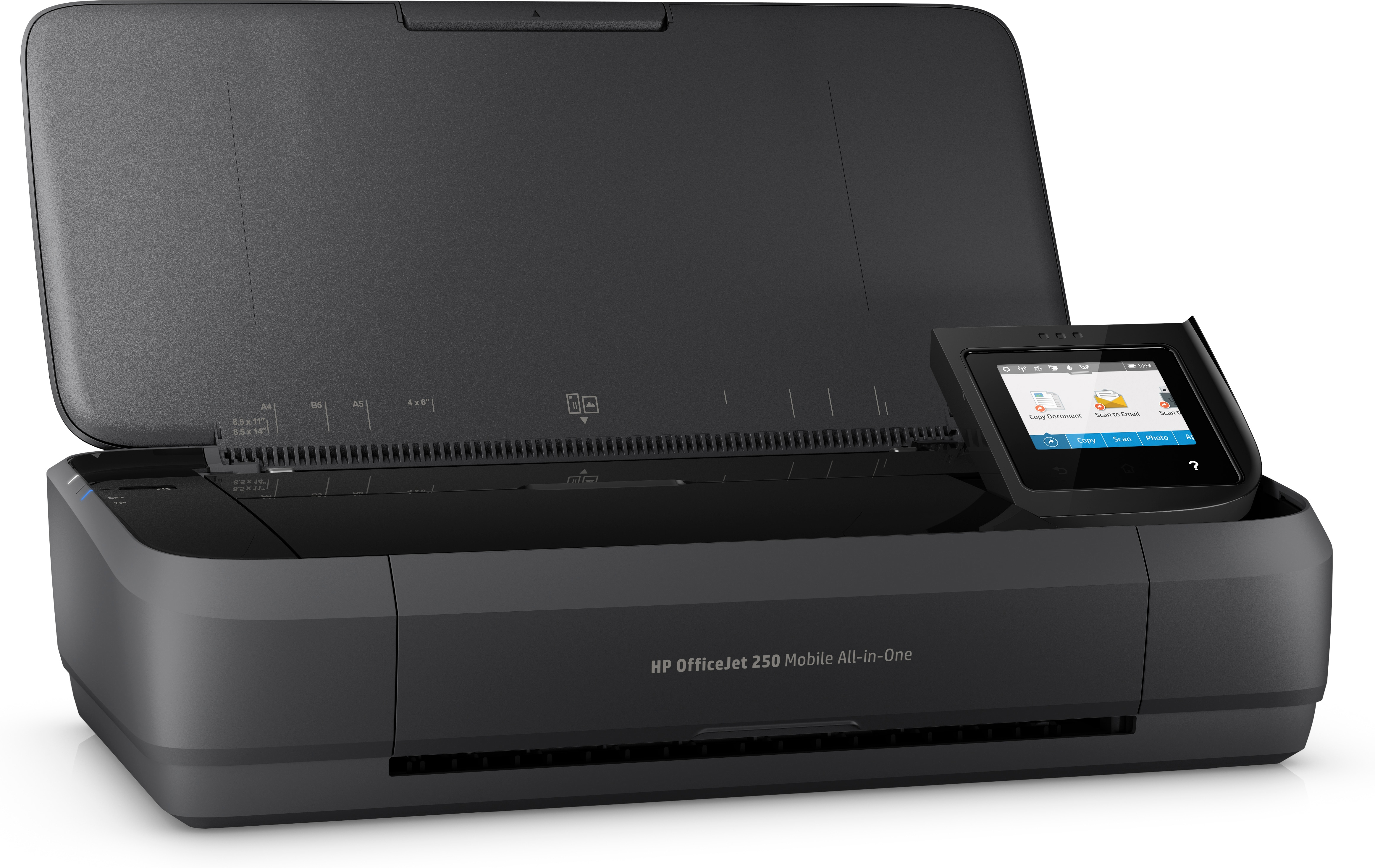 Mobil Tintenstrahldruck Multifunktionsdrucker 250 HP WLAN OfficeJet 3-in-1